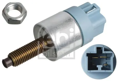 Вимикач світла гальма LEXUS ES, GS, IS I, IS SPORTCROSS, LS, LX, RX, TOYOTA 4 RUNNER III, AVENSIS, CAMRY, CELICA, COROLLA, HIACE IV, HILUX VI, LAND CRUISER 100, LAND CRUISER 80 12.89-12.12 FEBI 170509 (фото 1)