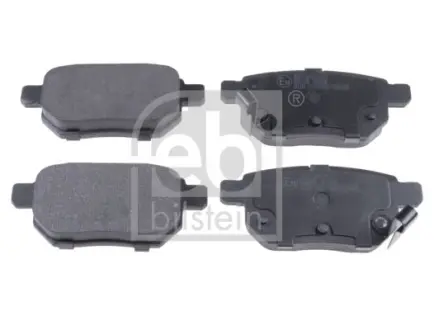 Комплект гальмівних колодок задн, GREAT WALL VOLEEX C20R, SUBARU TREZIA, TOYOTA AURIS, CARINA V, COROLLA, IQ, MATRIX, RACTIS, URBAN CRUISER, VERSO S, YARIS, YARIS / VIOS 1.0-1.8H 08.87- FEBI 116288