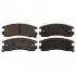 Комплект гальмівних колодок задн, BUICK CENTURY, PARK AVENUE, REGAL, RIVIERA, CADILLAC DEVILLE, ELDORADO, SEVILLE II, CHEVROLET ALERO, IMPALA, VENTURE, OPEL SINTRA 2.2-4.9 09.87-12.05 FEBI 116154 (фото 1)