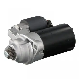 Стартер (12В, 1,1кВт) AUDI A2, SEAT CORDOBA, IBIZA III, SKODA FABIA I, FABIA I PRAKTIK, VW BORA, BORA I, FOX, GOLF IV, LUPO I, NEW BEETLE, POLO, POLO IV 1.2/1.4/1.6 10.99-08.14 FEBI 102896