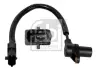 Датчик положення колінчастого вала HYUNDAI GETZ, I40 I, I40 I CW, IX35, MATRIX, TUCSON, KIA CARENS IV, CEED, OPTIMA, SPORTAGE III 1.5D/1.6D/1.7D 10.01-09.20 FEBI 106810 (фото 1)
