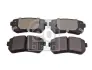 Комплект гальмівних колодок задн, HYUNDAI ACCENT III, I30, KONA, KONA/SUV, TUCSON, TUCSON/SUV, KIA SOUL II, SPORTAGE IV 1.0-2.0DH 11.05- FEBI 116384 (фото 1)
