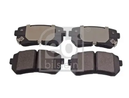 Комплект гальмівних колодок задн, HYUNDAI ACCENT III, I30, KONA, KONA/SUV, TUCSON, TUCSON/SUV, KIA SOUL II, SPORTAGE IV 1.0-2.0DH 11.05- FEBI 116384
