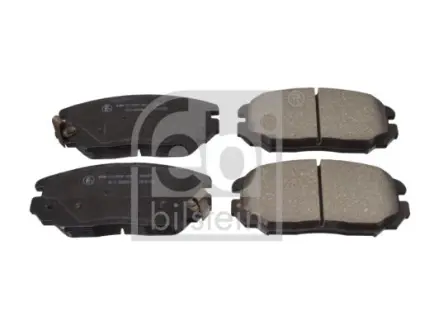 Комплект гальмівних колодок передн, HONDA CIVIC VIII, HYUNDAI GRANDEUR, SONATA V, TUCSON, TUCSON/SUV, KIA OPIRUS 1.6-3.8 06.04-05.13 FEBI 170251