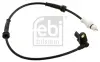 Датчик ABS задн Лів DACIA LOGAN, LOGAN EXPRESS, LOGAN MCV, SANDERO, RENAULT LOGAN I, TWINGO I, TWINGO I/HATCHBACK 1.2-1.6LPG 05.96- FEBI 106716 (фото 1)