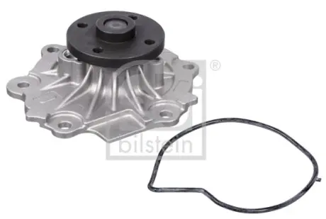 Насос охолоджуючої рідини, з ущільненням VOLVO S60 II, S80 II, V60 I, V70 III, XC60 I, XC70 II 3.0/3.2/3.2ALK 03.06-12.18 FEBI 107805