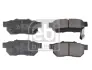 Комплект гальмівних колодок задн, HONDA CIVIC VI, JAZZ II, JAZZ III, JAZZ IV, SUZUKI SWIFT I 1.2-1.6 10.84- FEBI 116279 (фото 1)