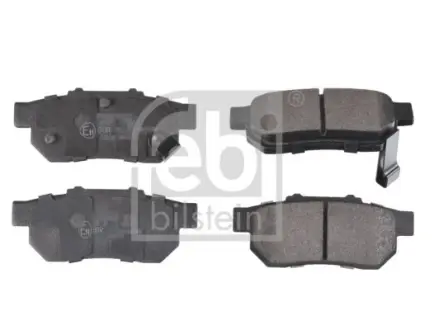 Комплект гальмівних колодок задн, HONDA CIVIC VI, JAZZ II, JAZZ III, JAZZ IV, SUZUKI SWIFT I 1.2-1.6 10.84- FEBI 116279