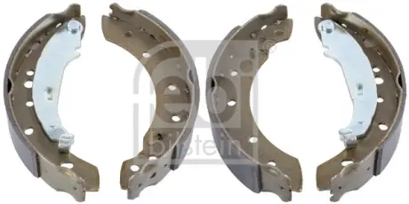 Гальмівна колодка CITROEN SAXO, XSARA, XSARA/HATCHBACK, ZX, ZX/HATCHBACK, PEUGEOT 206, 206+ 1.0-2.0D 06.93- FEBI 170728
