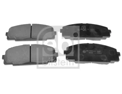 Комплект гальмівних колодок передн, TOYOTA DYNA, DYNA 100, GRANVIA, HIACE III, HIACE IV 2.0-3.0D 12.82- FEBI 170243
