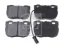 Комплект гальмівних колодок передн, LAND ROVER DEFENDER, DISCOVERY I, RANGE ROVER I 2.0-4.3 11.88-12.98 FEBI 116397 (фото 1)