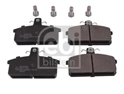 Комплект гальмівних колодок передн, SUZUKI GRAND VITARA I, SAMURAI, SJ413, VITARA 1.0-2.0D 09.84-12.05 FEBI 170857