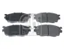 Комплект гальмівних колодок передн, MAZDA 323 F VI, 323 S VI, 626 V, PREMACY 1.9/2.0/2.0D 04.98-03.05 FEBI 116405 (фото 1)