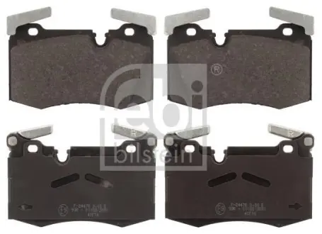 Комплект гальмівних колодок передн, MINI (R56), (R57), (R58), (R59), CLUBMAN (R55) 1.6 11.06-06.15 FEBI 116145