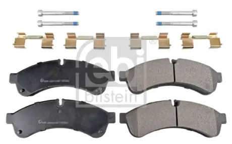 Комплект гальмівних колодок задн IVECO DAILY IV, DAILY V, DAILY VI F1AE3481C-F1CGL411C 05.06- FEBI 116257