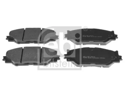 Комплект гальмівних колодок передн, LEXUS IS C, IS II, IS III 2.2D/2.5/2.5H 08.05-09.20 FEBI 116369