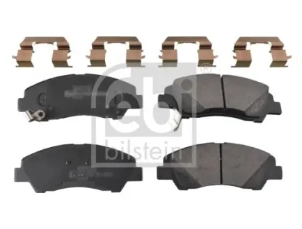 Комплект гальмівних колодок передн, HYUNDAI I10 II, I10 III 1.0/1.0LPG/1.2 08.13- FEBI 116276