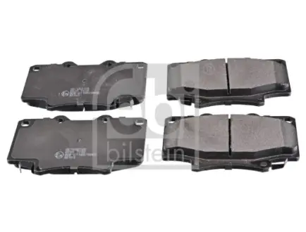 Комплект гальмівних колодок передн, TOYOTA LAND CRUISER 80 4.2D/4.5 01.90-12.97 FEBI 170876