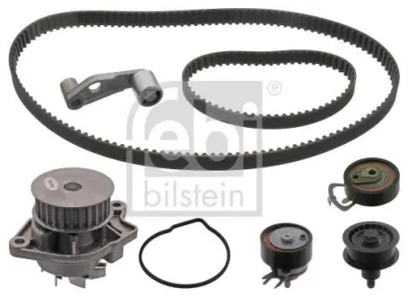 Комплект ГРМ (ремінь + помпа) VW BORA, BORA I, GOLF IV, LUPO I 1.4 10.97-06.06 FEBI 45120