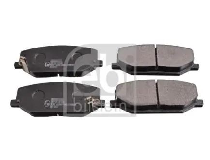 Комплект гальмівних колодок передн, SUZUKI JIMNY, SAMURAI 1.3/1.9D 11.98- FEBI 116419
