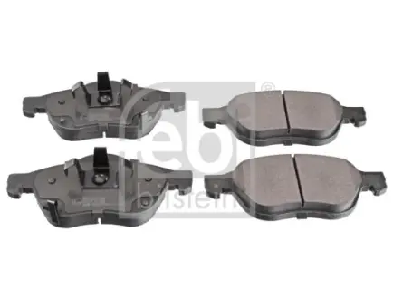 Комплект гальмівних колодок передн, TOYOTA AVENSIS 1.6-2.0D 10.99-02.03 FEBI 116387