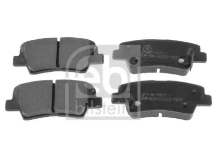 Комплект гальмівних колодок задн, KIA SOUL I 1.6/1.6D 02.09-12.14 FEBI 116336