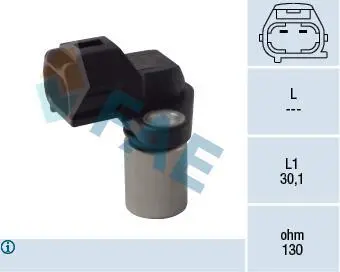 Датчик положення колінчастого вала VOLVO C30, C70 I, C70 II, S40 II, S60 I, S60 II, S80 I, S80 II, V50, V60 I, V70 II, V70 III, XC60 I, XC70 I, XC70 II, XC90 I, FORD FOCUS II 2.0-4.4 03.97-02.17 FAE 79336