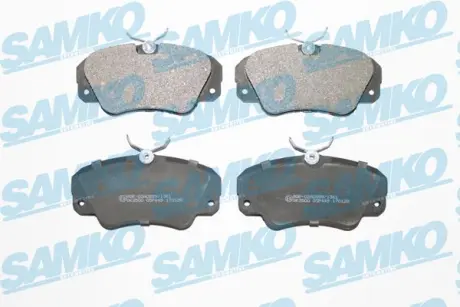 Гальмівні колодки, дискове гальмо (набір) SAMKO 5SP449