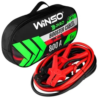 Пусковые провода PRO 800A 6м сумка на молнии WINSO 138180