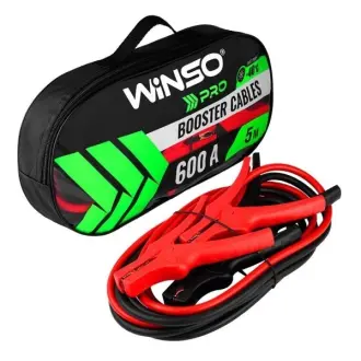 Пусковые провода PRO 600A 5м сумка на молнии WINSO 138160