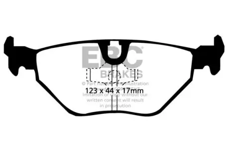 Гальмівні колодки тюнінгові BRAKES EBC DP4690R