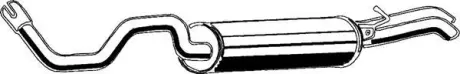Глушник вихлопних газів (кінцевий) ASMET 21010