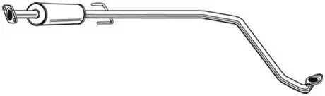 Глушник системи випуску (середній) WALKER 22819
