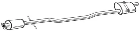 Глушник вихлопних газів (кінцевий) WALKER 23066