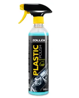 Поліроль пластику Plastic Polish Lemon 500 мл, (тригер, молочко) ZOLLEX 4155348
