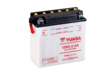 Акумулятор 6 CT-5,8-L YUASA 12N554A