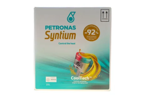 Моторное масло Syntium 7000 Hybrid 0W-20 синтетическое 20 л PETRONAS 70803RY1EU