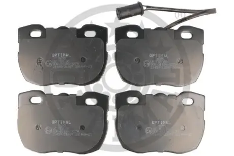 Колодки гальмівні (передні) Land Rover Discovery/Range Rover 88-98 (+ датчик) OPTIMAL BP09695