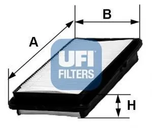 Фільтр повітряний UFI 3024300