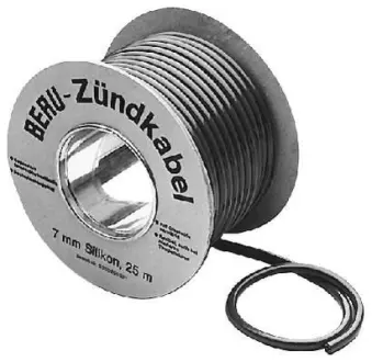 Кабель запалювання 7MM BERU 7MMSBLUE
