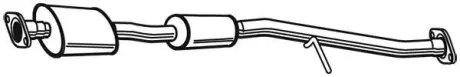 Глушник системи випуску (середній) WALKER 22959