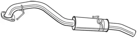 Глушник вихлопних газів (кінцевий) WALKER 22589