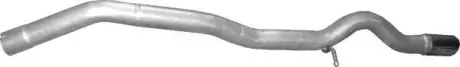 Труба проміжна Mercedes 208D-410D 91-95 2.3/2.9D POLMO POLMOSTROW 13.24
