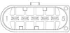 Витратомір повітря (5 pin, модуль) AUDI A3, A4 B6, SEAT LEON, TOLEDO II, VW BORA, BORA I, GOLF IV, NEW BEETLE, PASSAT B5, PASSAT B5.5, TRANSPORTER T4 1.9D-3.2 10.96-09.10 NGK 96315 (фото 2)