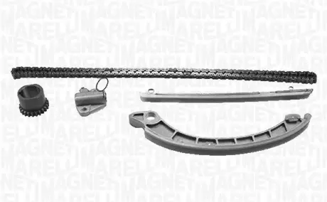 Комплект ГРМ (ланцюг + шестерня) NISSAN PIXO, OPEL AGILA, SUZUKI ALTO VII, SPLASH, SWIFT IV 1.0/1.2 01.08- MAGNETI MARELLI 341500000930