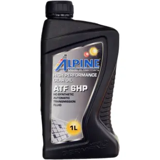 Трансмиссионное масло ATF 6HP синтетическое 1 л ALPINE 1565-1