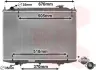 Радіатор охолодження NISSAN PICKUP D22-NP300 98+ VAN WEZEL 13002302 (фото 1)