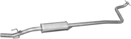 Глушник YARIS 1,0 16V 99- POLMO POLMOSTROW 26286