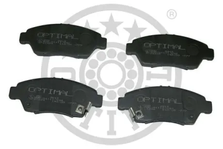 Колодки гальмівні (передні) Honda Civic V/VI/VII 91-05/CRX III 92-98/Jazz 08-14 OPTIMAL BP09815