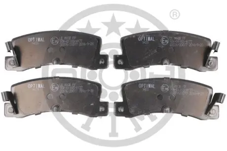 Колодки гальмівні (задні) Toyota Camry 86-01/Avensis 97-03/Carina 87-97/Lexus RX 98-03/ES 89-01 OPTIMAL BP09439